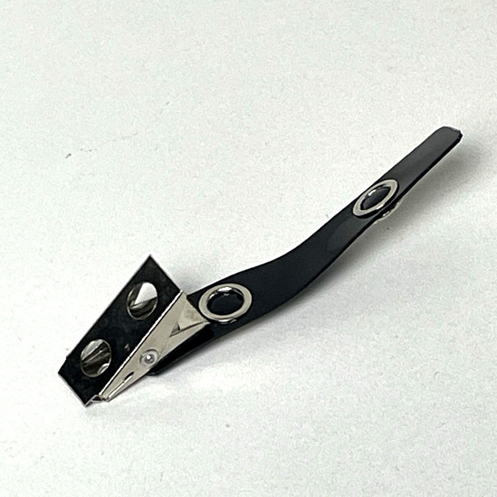 141 Pack Premium Badge Clips with Black Vinyl Strap & Metal Clip - Picture 1 of 7